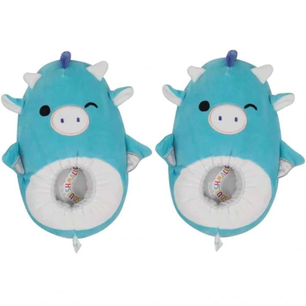 Squishmallow dragon slippers 4/5